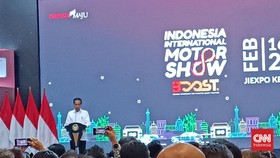 Jokowi Buka IIMS 2023, Ajak Otomotif Indonesia Jualan ke Luar Negeri