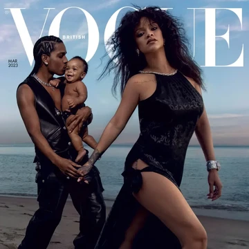 Rihanna Tampil Bersama Anak dan A$AP Rocky di Cover British Vogue! Akui Ingin Punya Banyak Anak