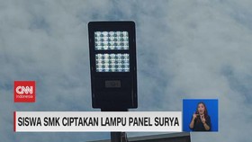 VIDEO: Siswa SMK Ciptakan Lampu Panel Surya