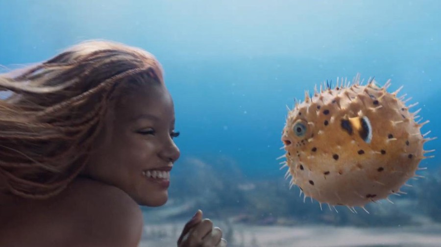 Adegan dari video teaser terbaru The Little Mermaid.