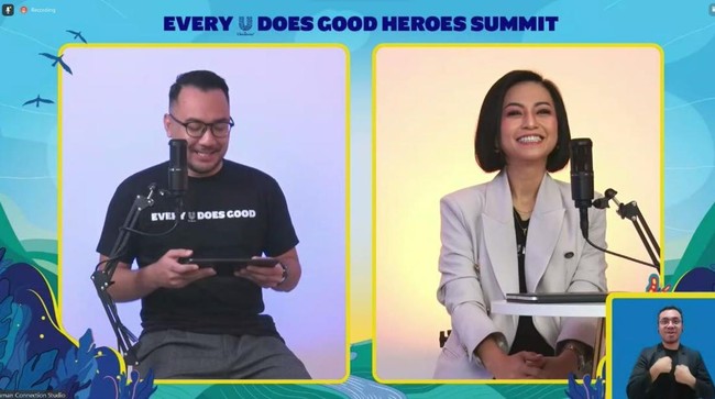 Unilever Indonesia menggelar 'Every U Does Good Heroes Summit' sebagai lanjutan rangkaian program 'Every U Does Good Heroes 2022' pada akhir Januari 2023.