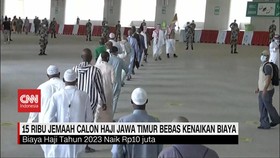VIDEO: 15 Ribu Jemaah Calon Haji Jawa Timur Bebas Kenaikan Biaya