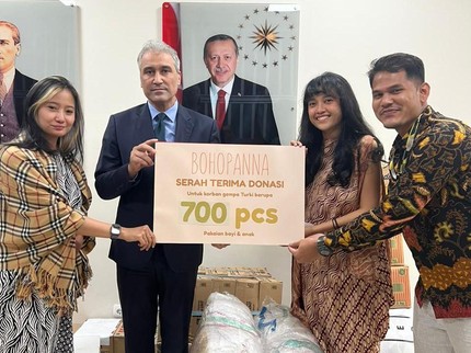 Peduli Korban Gempa Turki, Brand Fashion Ini Sumbang Pakaian Bayi dan Anak Bun