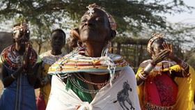 FOTO: Tak Ada Laki-laki di Desa Umoja Kenya