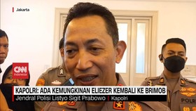 VIDEO: Kapolri: Ada Kemungkinan Eliezer Kembali ke Brimob