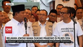 VIDEO: Relawan Jokowi Mania Dukung Prabowo di Pilres 2024