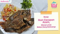 Resep Ikan Cacapan Asam, Nikmat untuk Makan Siang Sekeluarga