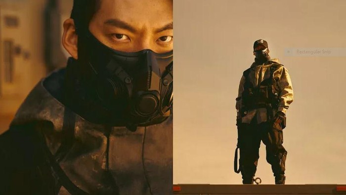 Comeback Kim Woo Bin dalam Black Knight/ Foto: instagram.com/netflixkr