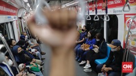 FOTO: MRT Jadi Objek Vital Nasional, Apa Efeknya?