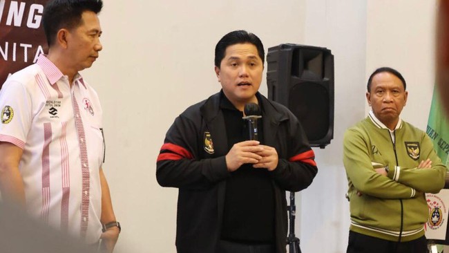 Ketua Umum PSSI Erick Thohir memberikan respons terkait keluhan Shin Tae Yong [STY] yang memiliki kendala dalam pemanggilan pemain ke Timnas Indonesia U-20.