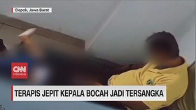 VIDEO: Terapis Jepit Kepala Bocah Jadi Tersangka