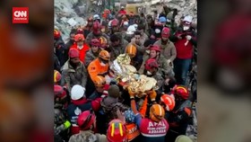 VIDEO: 3 Korban Gempa Turki Selamat usai Tertimbun 11 Hari