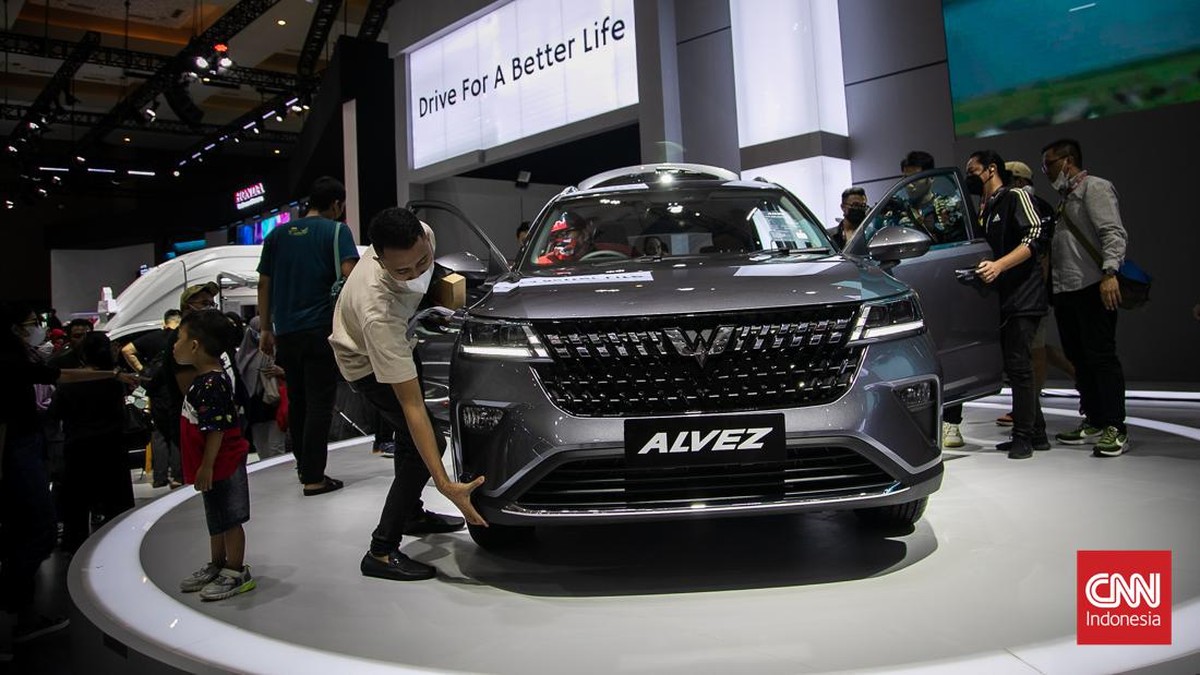 FOTO: Alvez Jadi Magnet Baru buat Wuling di IIMS 2023