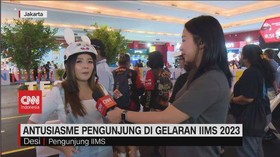 VIDEO: Antusias Pengunjung di Gelaran IIMS 2023