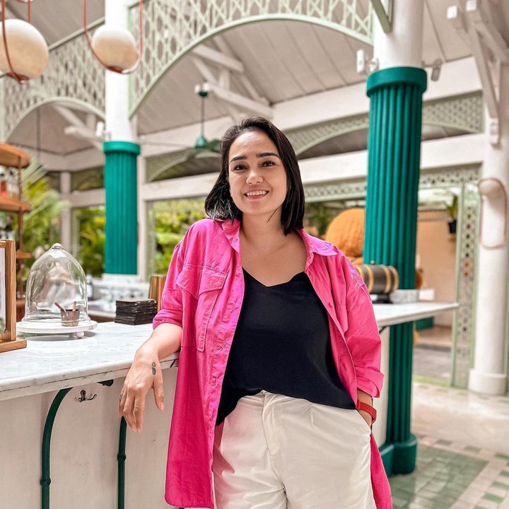 <p>Feby diketahui menetap di Bali bersama suaminya, Franky Sihombing. Selama di Bali, Feby banyak menghabiskan quality time bareng suami dan me time untuk menikmati hidupnya. (Foto: Instagram @febyfebiola_)</p>