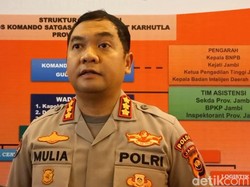 Cuaca Buruk, Evakuasi Heli Rombongan Kapolda Jambi di Udara Dilanjut Besok