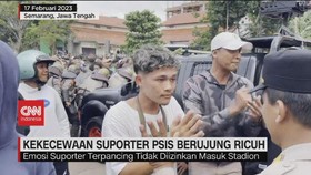VIDEO: Kekecewaan Suporter PSIS Berujung Ricuh
