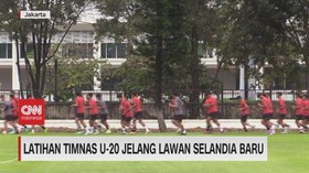 VIDEO: Latihan Timnas U-20 Jelang Lawan Selandia Baru
