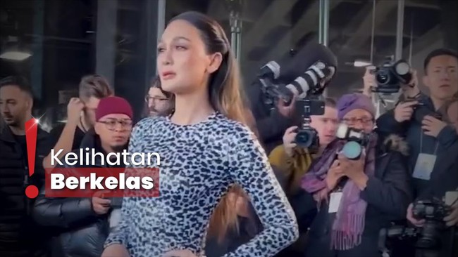 Hadiri New York Fashion Week, Luna Maya Pose Bareng Dahyun TWICE