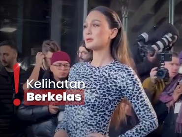 Hadiri New York Fashion Week, Luna Maya Pose Bareng Dahyun TWICE