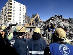 Momen Tim Penyelamat Internasional Korban Gempa Dipulangkan dari Turki