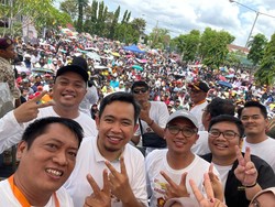 23 Ribu Warga di Jember Ikuti Jalan Sehat HUT ke-15 Partai Gerindra
