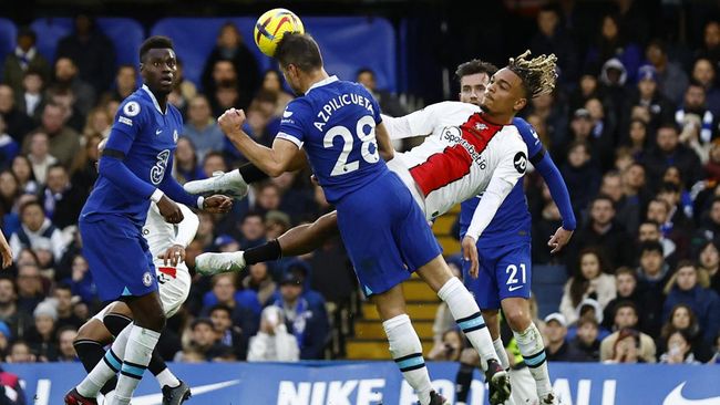 Hasil Liga Inggris: Chelsea Dipermalukan Southampton