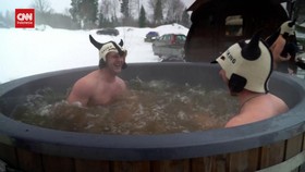 VIDEO: Kompetisi Maraton Sauna Ke-12 Kembali Digelar di Estonia