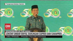 VIDEO: Jokowi Umbar Sinyal Dukungan Capres dan Cawapres
