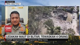 VIDEO: Ledakan Maut di Blitar, Tewaskan 4 Orang