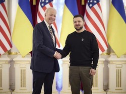 Biden Bertemu Zelensky di Jepang: Semua Negara G7 Dukung Ukraina