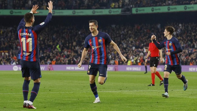 Barcelona sukses mengalahkan Cadiz pada pertandingan lanjutan Liga Spanyol 2022/2023 di Stadion Camp Nou, Senin (20/2) dini hari WIB.