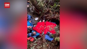 VIDEO: Kapolda Jambi dan Rombongan Berbaring di Hutan, Tunggu Evakuasi