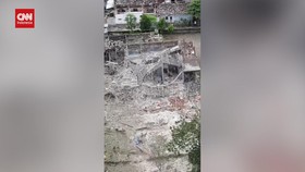 VIDEO: Penampakan Lokasi Ledakan Bahan Petasan di Blitar