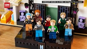 VIDEO: Melihat Gemasnya Mainan Lego Edisi BTS 'Dynamite'