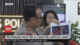 VIDEO: Tim Evakuasi Sampai di Lokasi Heli Kapolda Jambi
