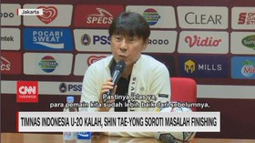 VIDEO: Timnas Indonesia U-20 Kalah, STY Soroti Masalah Finishing