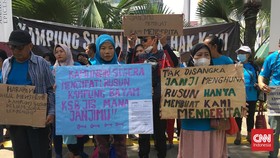 img-title Sejak Diresmikan Anies, Kampung Susun Bayam Tak Kunjung Ditempati