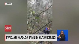 VIDEO: Proses Evakuasi Rombongan Kapolda Jambi di Hutan Kerinci