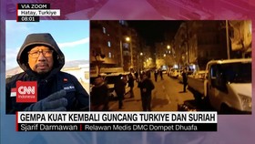 VIDEO: Gempa Kuat Kembali Guncang Turkiye Dan Suriah