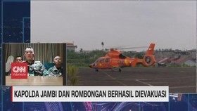 VIDEO: Kapolda Jambi dan Rombongan Berhasil Dievakuasi Lewat Udara