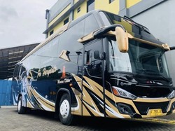 Bus Terbaru PO Haryanto Meluncur dari Garasi Karoseri Piala Mas