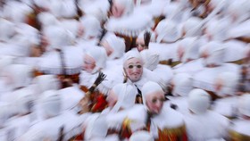 FOTO: Karnaval 600 Tahun di Belgia Kembali Digelar Usai Pandemi