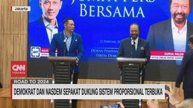 VIDEO: Demokrat Dan Nasdem Sepakat Dukung Sistem Proposional Terbuka