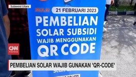 VIDEO: Pembelian Solar Wajib Gunakan 'QR-Code'