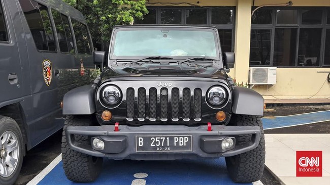 Jeep Rubicon yang dikendarai terpidana kasus penganiayaan Mario Dandy dilelang negara.