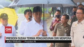 VIDEO: Presiden Sudah Terima Pengunduran Diri Menpora