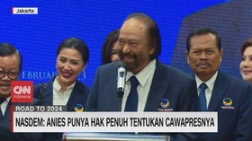 VIDEO: Nasdem: Anies Punya Hak Penuh Tentukan Cawapresnya