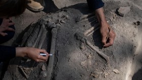 FOTO: Puluhan Mayat Kuno Ratusan Tahun Ditemukan di Meksiko