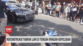 VIDEO: Rekonstruksi Tabrak Lari di Tengah Iringan Kepolisian